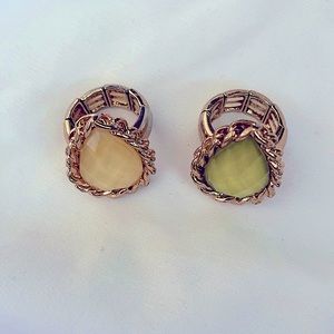 ⭐️ Teardrop Rings Elastic Adjustable Band